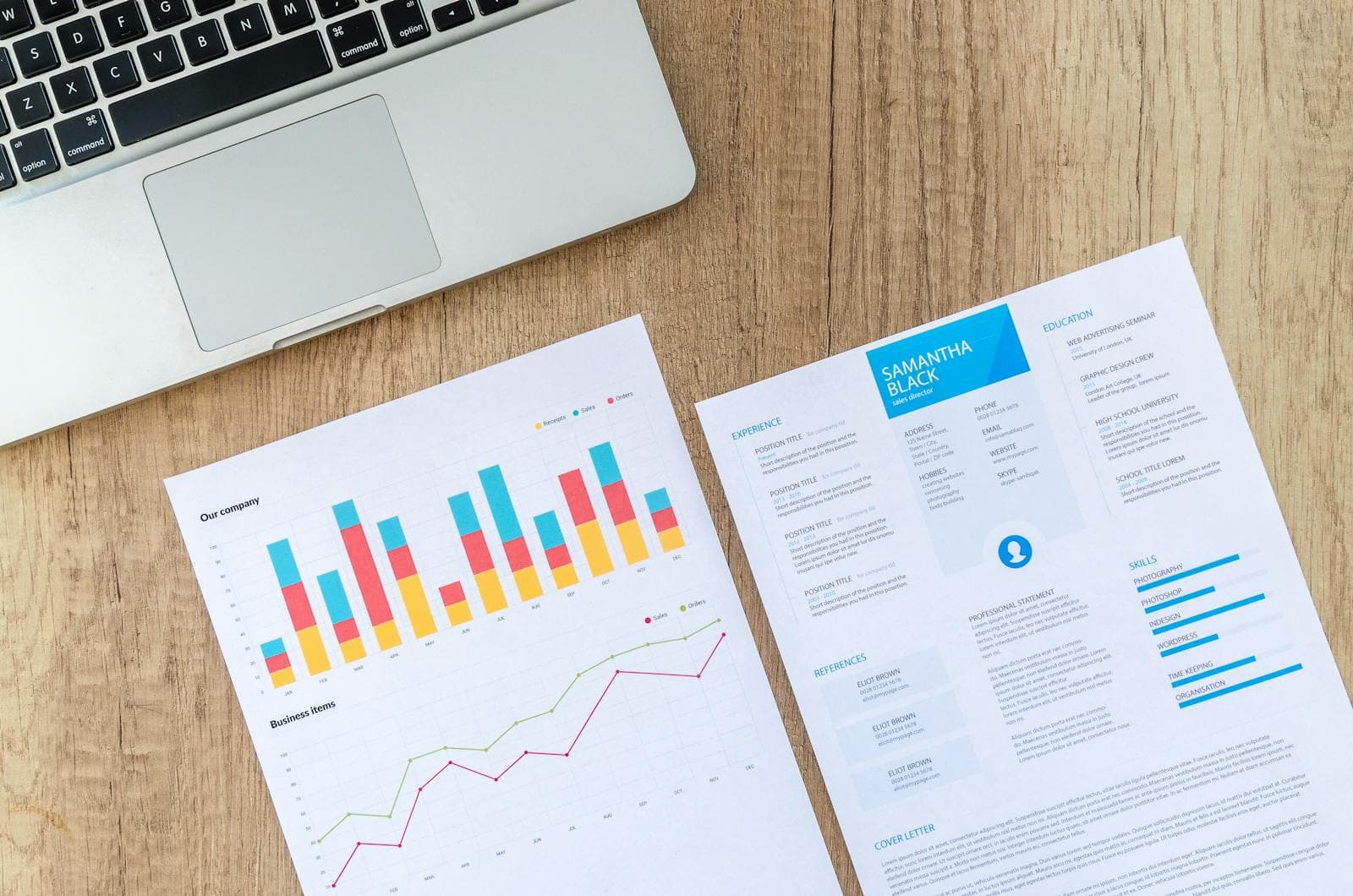 Business performance reports and analytics for ongoing optimization